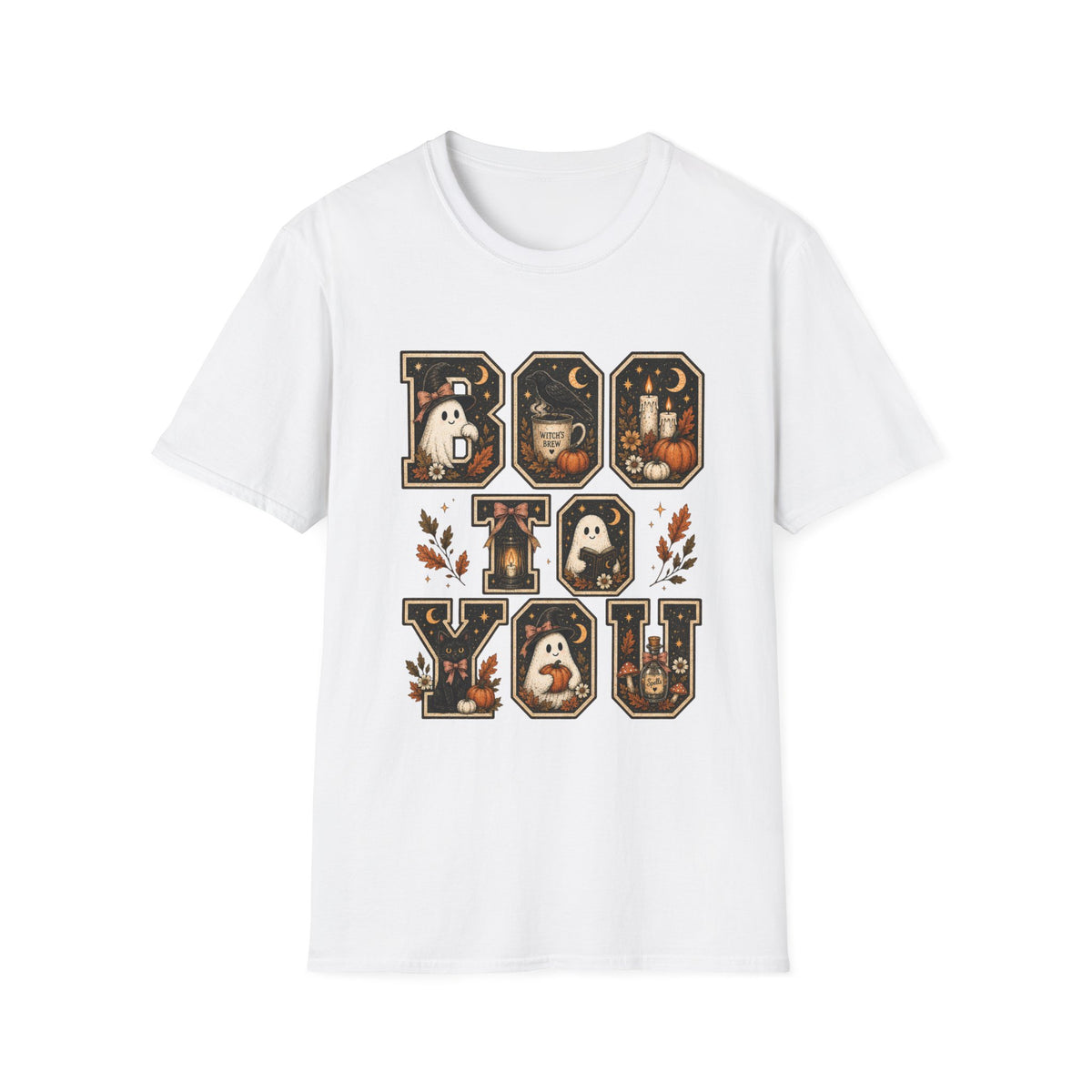 Boo to You T-Shirt — Cute Halloween Ghost Graphic Tee