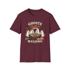 Ghosts Gather for Mahjong Halloween T‑Shirt