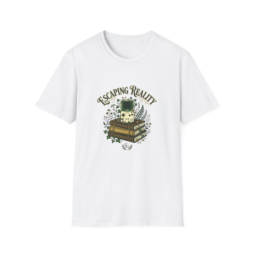 Escaping Reality Book & Game Control Graphic T-Shirt