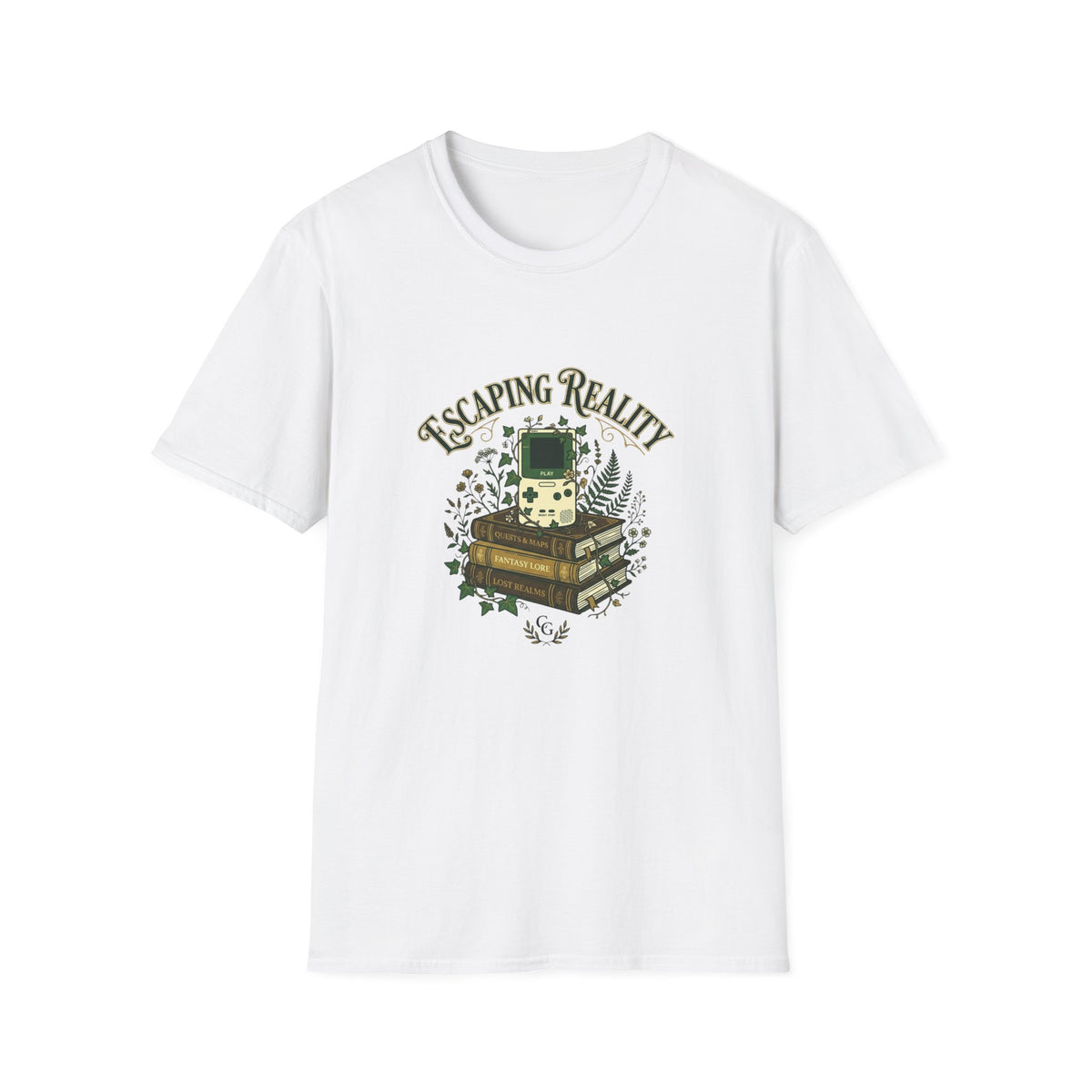 Escaping Reality Book & Game Control Graphic T-Shirt
