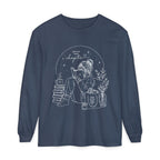 Reading Girl Long Sleeve Tee — "New Chapter" Cozy Booklover Shirt