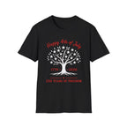 Happy 4th Of July 250 Years T-Shirt | Semiquincentennial Patriotic Star Tree Graphic Tee, 1776 2026 Freedom Top