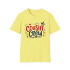 Patriotic Cousin Crew T-Shirt | American Flag Star Graphic Tee, Fourth Of July Family Matching Holiday Top
