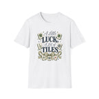 Mahjong T-Shirt — "A Little Luck, A Lot of Tiles" Casual Tee