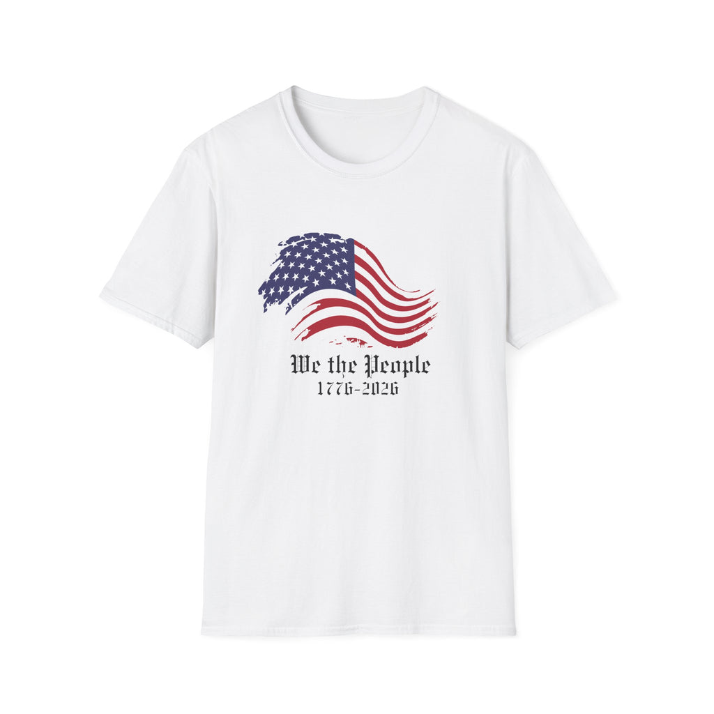 We the People 1776 2026 T-Shirt, America 250th Anniversary Patriotic Flag Tee, Constitution Shirt, 4th of July Gift, USA Pride Shirt