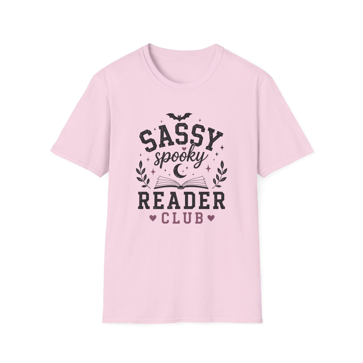 Sassy Spooky Reader Club T-Shirt — Halloween Book Lover Tee