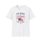 Stars and Stripes 250 Years Tee, EST 1776 USA Shirt, Red White Blue Flag Graphic Top, Patriotic American Heritage Outfit T-Shirt
