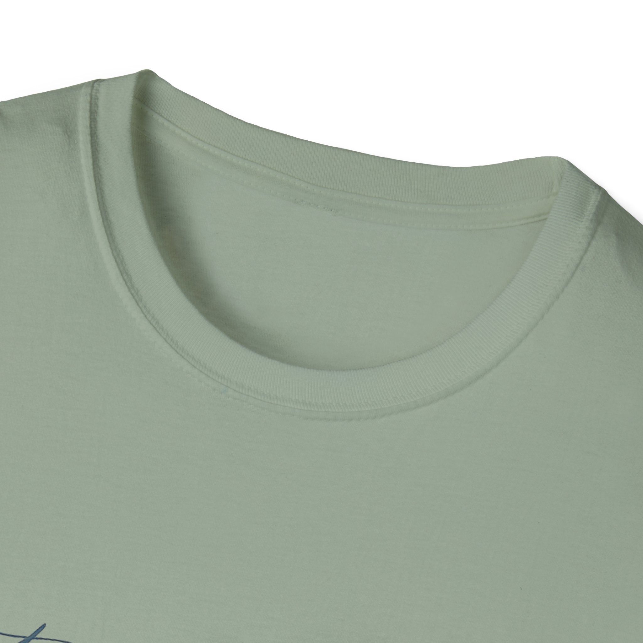 Stars and Stripes Script T-Shirt, 4th of July, Minimalist Patriotic Tee, Subtle Patriotic Gift, Dainty Script America Independence Day