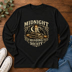Midnight Reading Society Long Sleeve T-Shirt