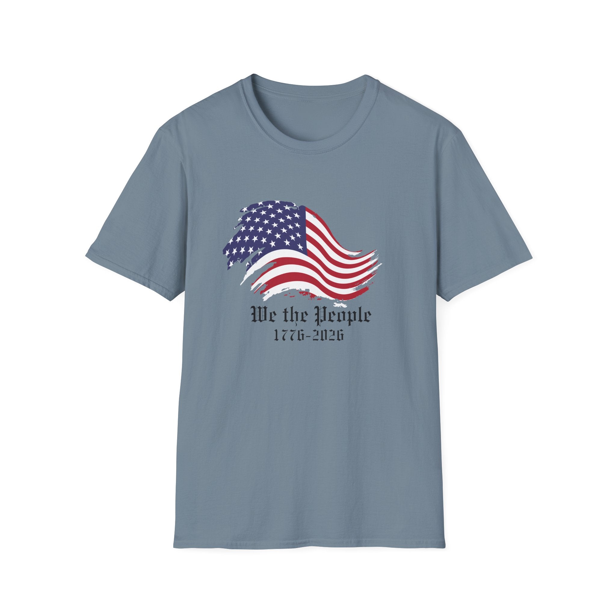 We the People 1776 2026 T-Shirt, America 250th Anniversary Patriotic Flag Tee, Constitution Shirt, 4th of July Gift, USA Pride Shirt