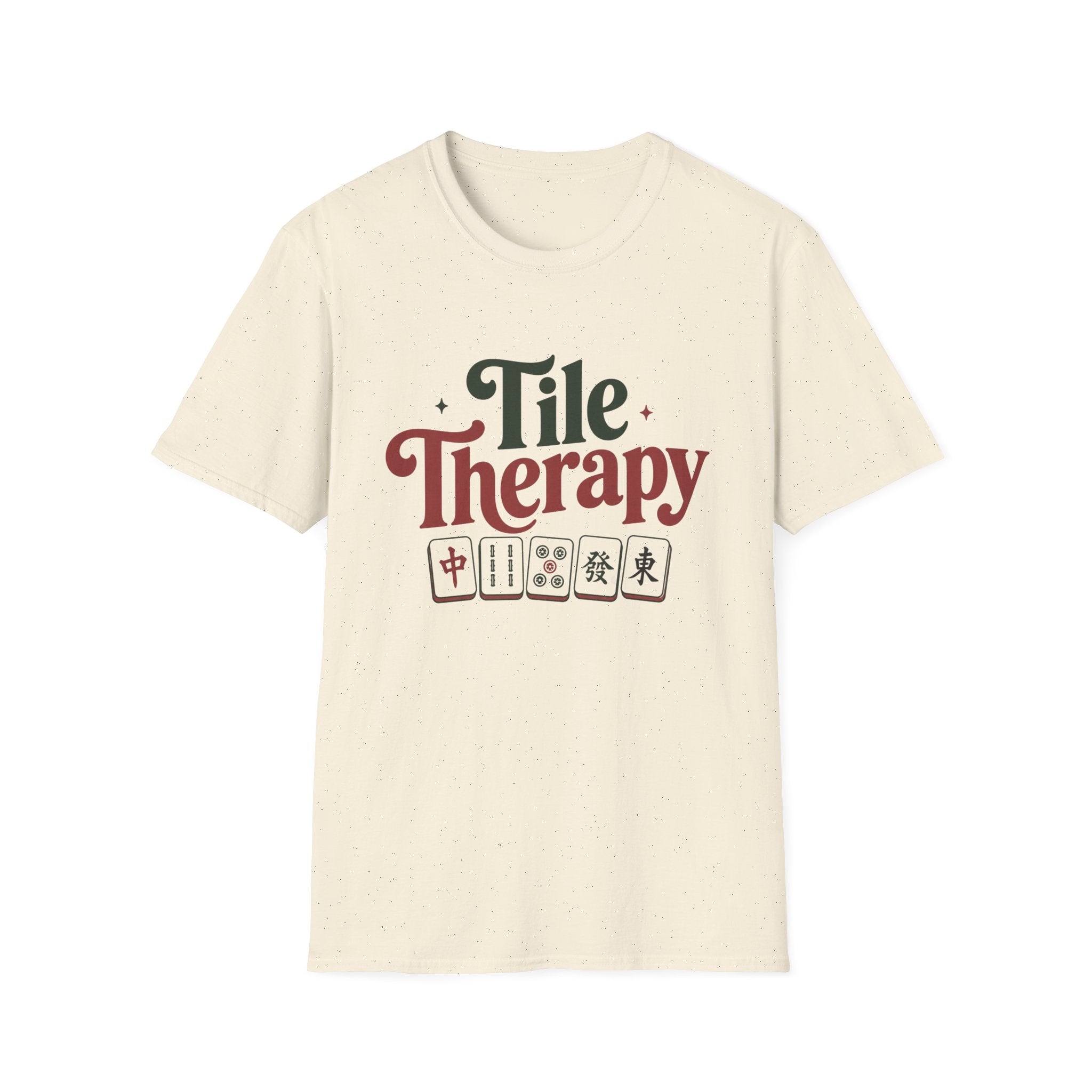 Tile Therapy Mahjong T‑Shirt