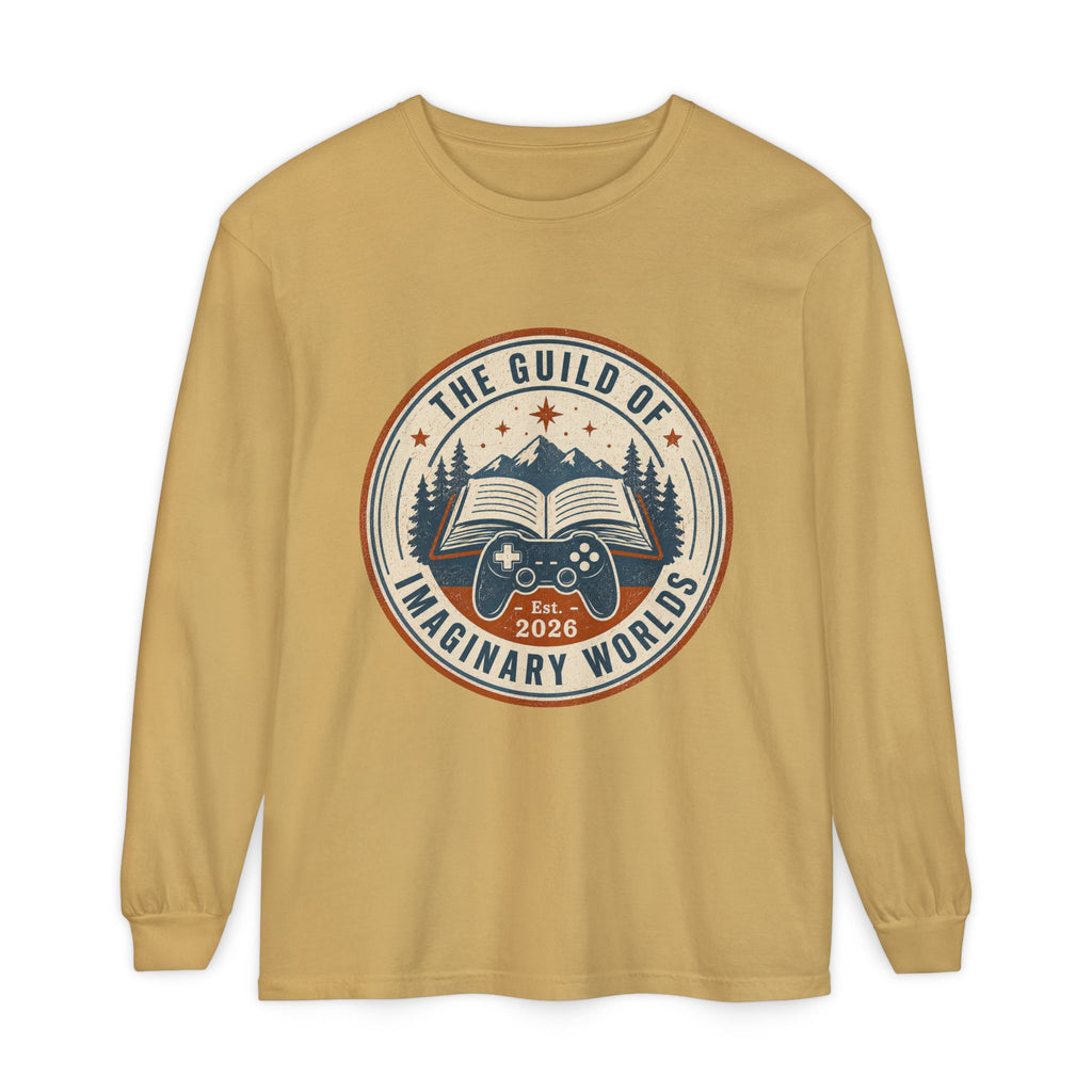 Guild of Imaginary Worlds Vintage Book & Adventure Long Sleeve T-shirt