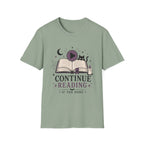 Continue Reading T-Shirt — 'Continue Reading If You Dare' Spooky Book Lover Tee