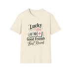 Lucky Tiles Good Friends, Best Rounds - Mahjong T-Shirt