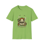 Books Before Boos T-Shirt — Cute Ghost Reading Halloween Tee