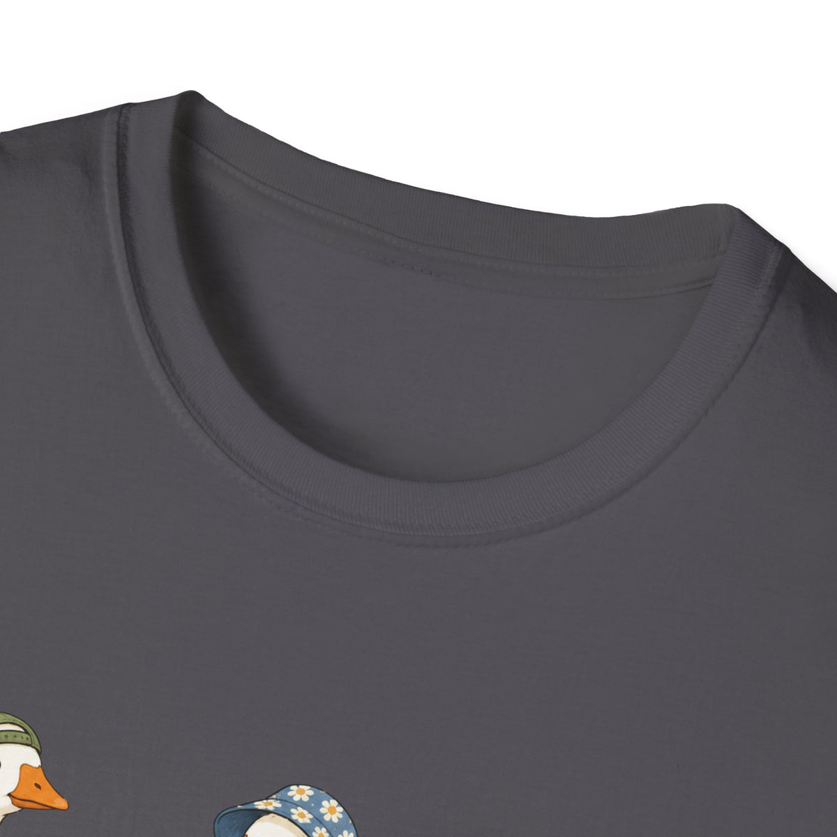 Cute Whimsical Vintage Goose Family T-Shirt