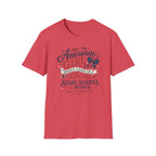 American Girl Era Tee, Sweet Land of Liberty Shirt, Stars Stripes Bows Graphic Top, USA Born Raised Patriotic Outfit T-Shirt