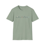 Stars and Stripes Script T-Shirt, 4th of July, Minimalist Patriotic Tee, Subtle Patriotic Gift, Dainty Script America Independence Day