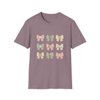 Bow Pattern T‑Shirt — Cute Pastel Bows Graphic Tee