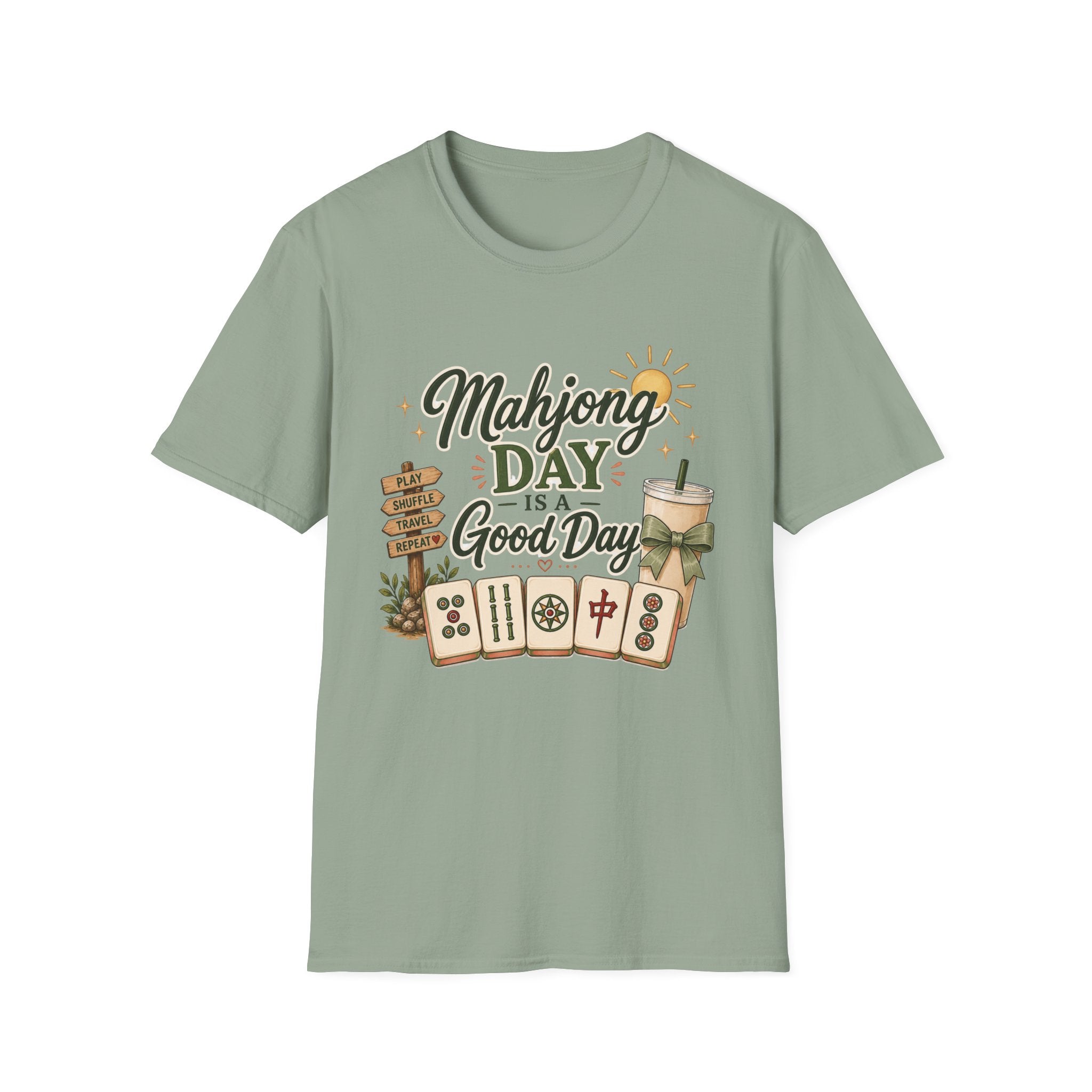 Mahjong Day Is a Good Day T-Shirt