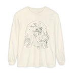Reading Girl Long Sleeve Tee — "New Chapter" Cozy Booklover Shirt