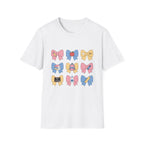 Back-to-School Bows T-Shirt — Cute School Icons Graphic Tee