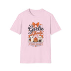 Girlie Ghouls Halloween T‑Shirt — Cute Orange Bow Spooky Graphic Tee