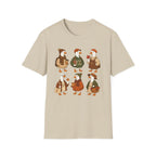 Fall Vibes Goose T-Shirt — Cute Autumn Ducklings Graphic Tee