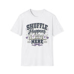 Shuffle Happens T-Shirt — Mahjong Player Tee