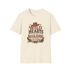 Wild Hearts Play Mahjong Western Graphic T-Shirt