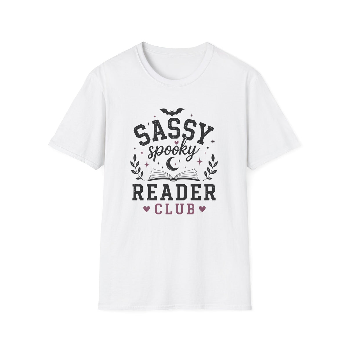 Sassy Spooky Reader Club T-Shirt — Halloween Book Lover Tee