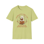 Reading With a Ghost Club T-Shirt — Cute Spooky Book Lover Tee