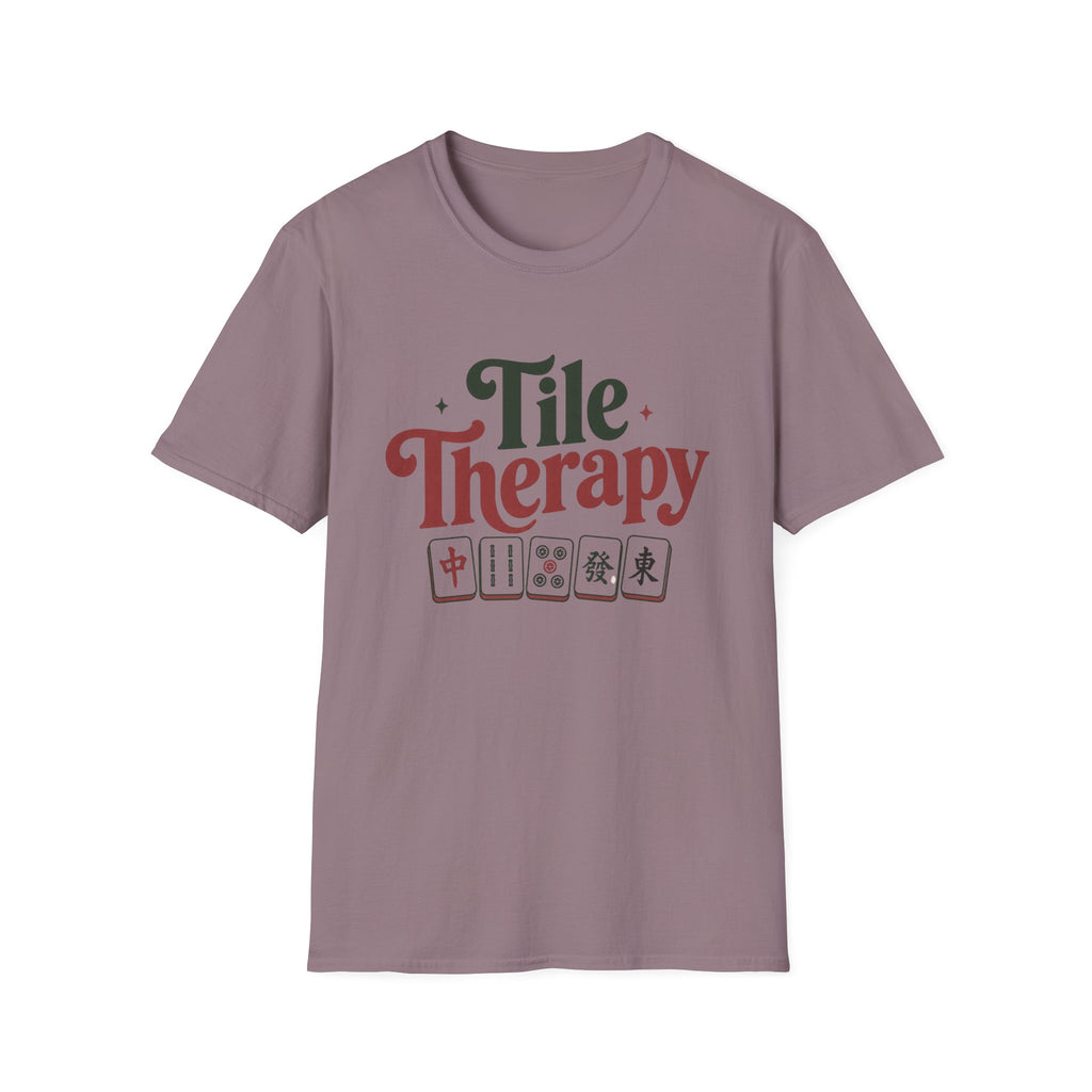 Tile Therapy Mahjong T‑Shirt