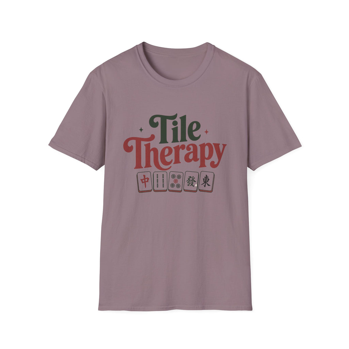 Tile Therapy Mahjong T‑Shirt