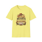 Wild Hearts Play Mahjong Western Graphic T-Shirt