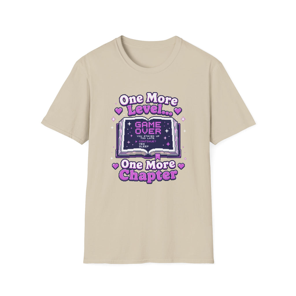 One More Level Gamer Tee — "One More Level... Game Over" Retro Gaming T‑Shirt