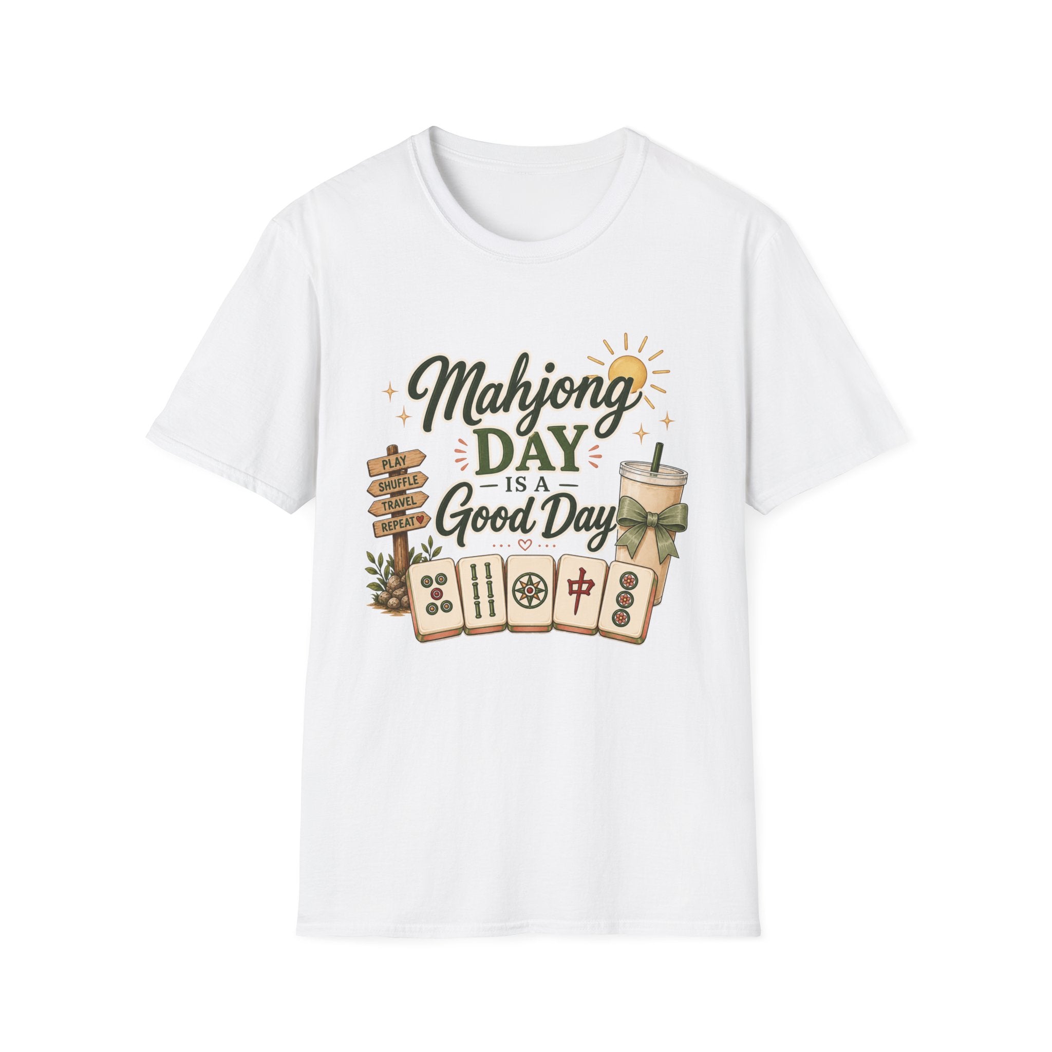 Mahjong Day Is a Good Day T-Shirt