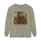 Witch Frog Potions & Ghost Stories Cute Spooky Halloween Long Sleeve T-Shirt
