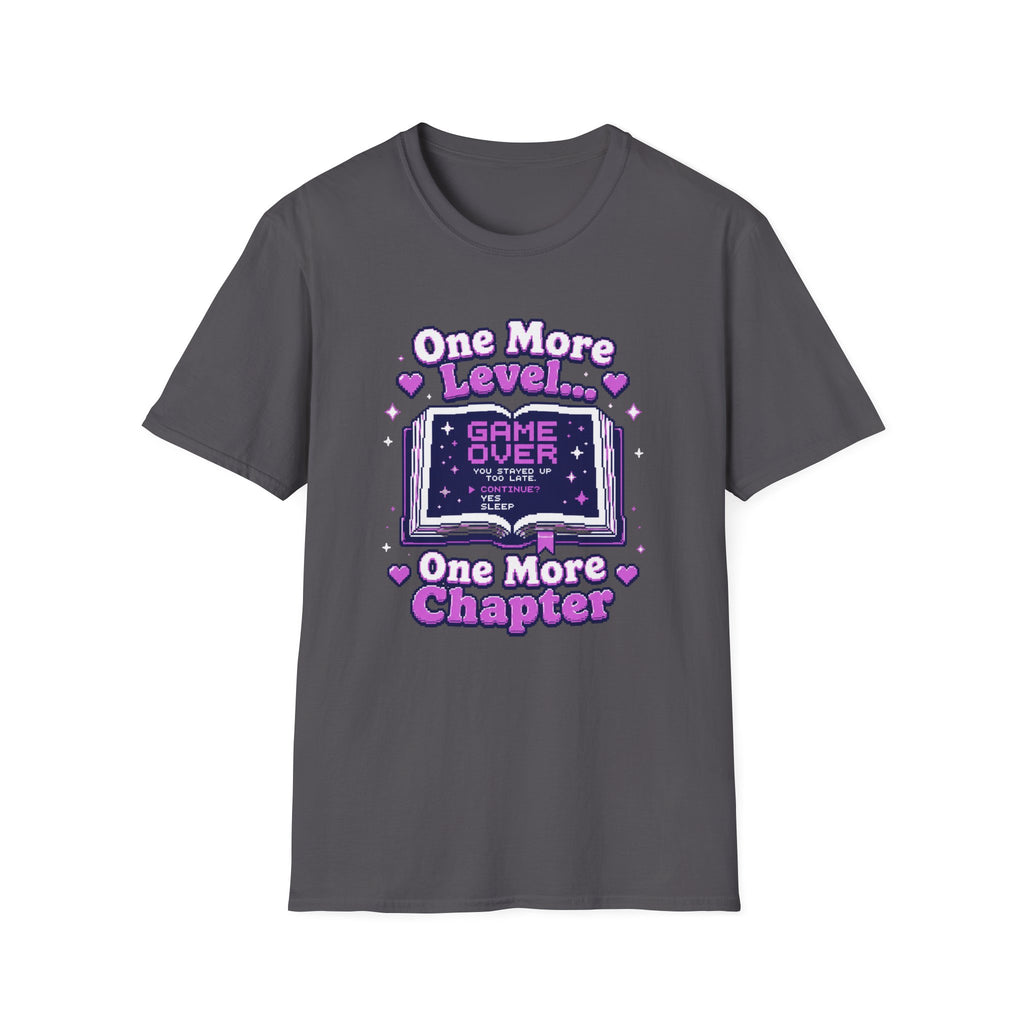 One More Level Gamer Tee — "One More Level... Game Over" Retro Gaming T‑Shirt