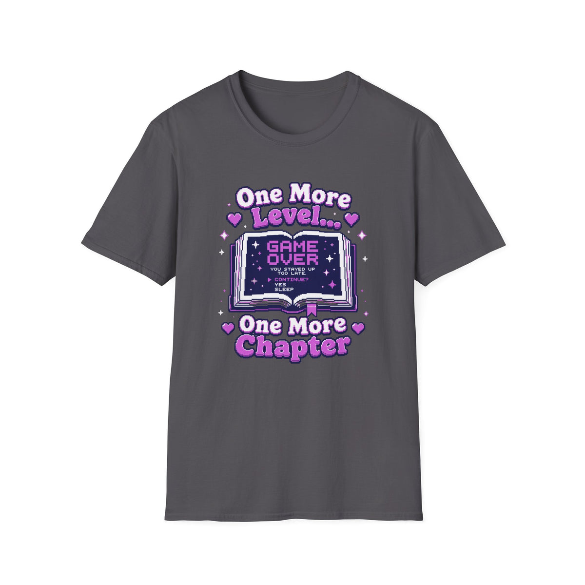 One More Level Gamer Tee — "One More Level... Game Over" Retro Gaming T‑Shirt