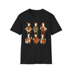 Fall Vibes Goose T-Shirt — Cute Autumn Ducklings Graphic Tee