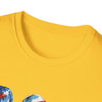 Patriotic Popsicle T-Shirt | Fourth Of July Watercolor Ice Pop Graphic Tee, Coquette Bow Summer Holiday Top