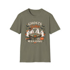 Ghosts Gather for Mahjong Halloween T‑Shirt