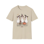 Serious Coven Goose T-Shirt — Cute Witch Geese Halloween Tee