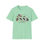 Revolutionary Duck Parade Shirt, Patriotic Duck 1776 T-Shirt, Funny 4th of July Duck Tee, Colonial Duck Marching Band, Freedom Liberty Honor USA Gift