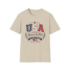 Land of the Free Home of the Brave 250 Years Shirt, 4th of July, Bold, Distressed USA Varsity 1776 2026 Tee, Classic Patriotic Banner America Anniversary T-Shirt, Gift