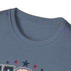 Land of the Free Home of the Brave 250 Years Shirt, 4th of July, Bold, Distressed USA Varsity 1776 2026 Tee, Classic Patriotic Banner America Anniversary T-Shirt, Gift