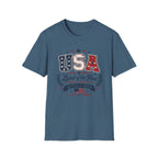 Land of the Free Home of the Brave 250 Years Shirt, 4th of July, Bold, Distressed USA Varsity 1776 2026 Tee, Classic Patriotic Banner America Anniversary T-Shirt, Gift