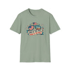 Land of the Free Home of the Party Tee, USA 250 Sunglasses Shirt, Red White Blue Celebration Graphic Top, Patriotic Fourth of July Outfit T-Shirt