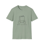 Gaming Book T-Shirt — 'Choose Your Narrative' Minimal Gamer Tee